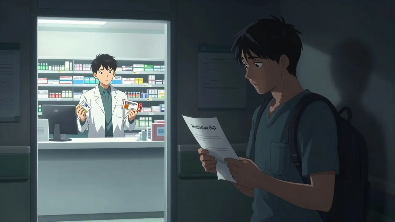Patient confused by medication changes when transitioning from hospital to retail pharmacy