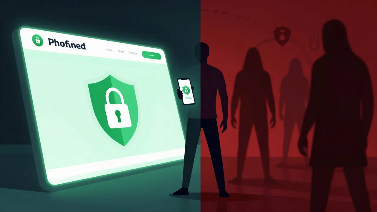 Conceptual art showing safe vs unsafe online pharmacies